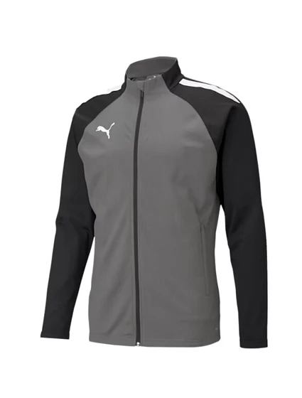 Pánska mikina Puma teamLIGA Training šedá a čierna 657234 13
