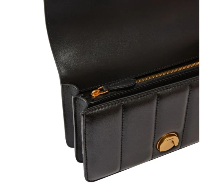 PINKO KOŽENÁ KABELKA LOVE ONE MINI PINKO KOŽENÁ KABELKA LOVE ONE MINI