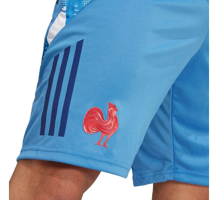 Pánske šortky adidas France Gym blue JC7182 Pánske šortky adidas France Gym blue JC7182