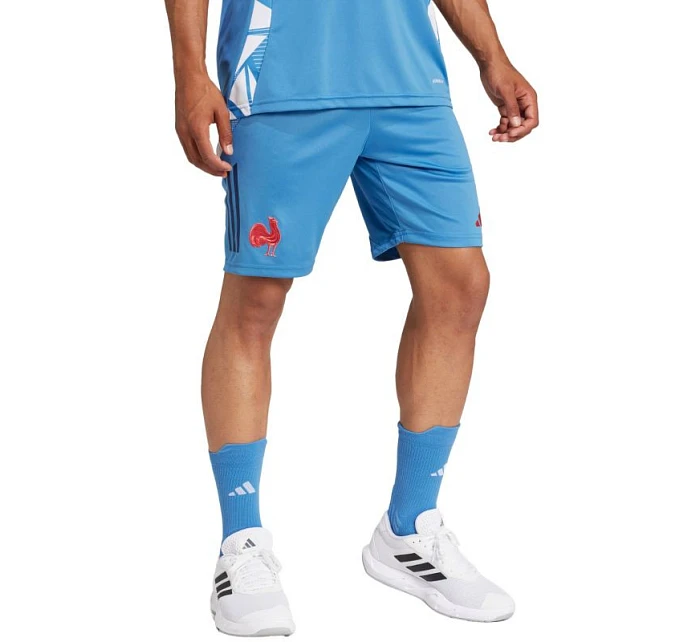 Pánske šortky adidas France Gym blue JC7182 Pánske šortky adidas France Gym blue JC7182