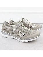 Rieker W L32P6-90 RKR764 ažurové polobotky