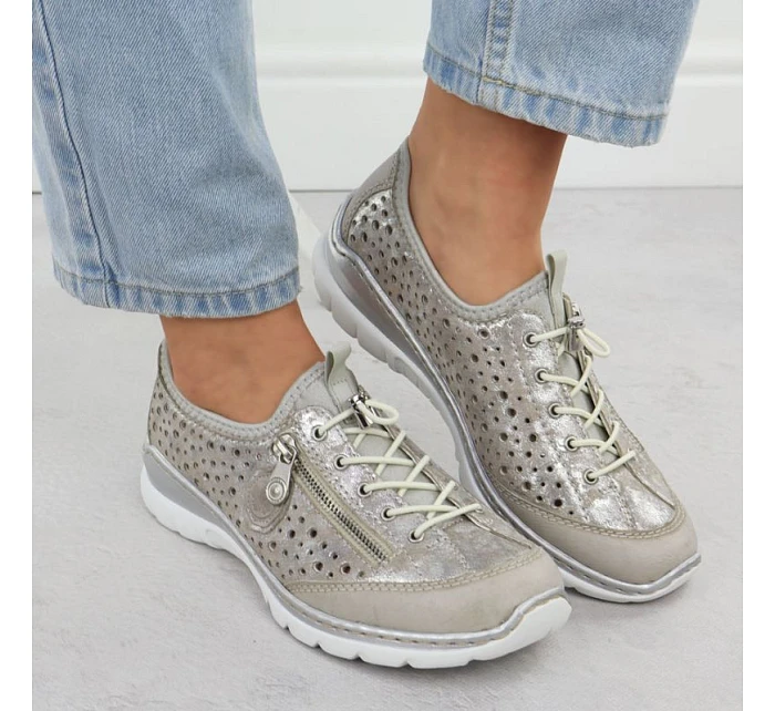 Rieker W L32P6-90 RKR764 ažurové polobotky Rieker W L32P6-90 RKR764 ažurové polobotky