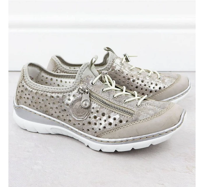 Rieker W L32P6-90 RKR764 ažurové polobotky Rieker W L32P6-90 RKR764 ažurové polobotky