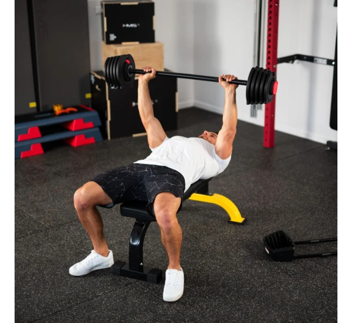 HMS SGR40 PRO SET 2v1 nastaviteľná sada činiek 43,5 kg HMS SGR40 PRO SET 2v1 nastaviteľná sada činiek 43,5 kg