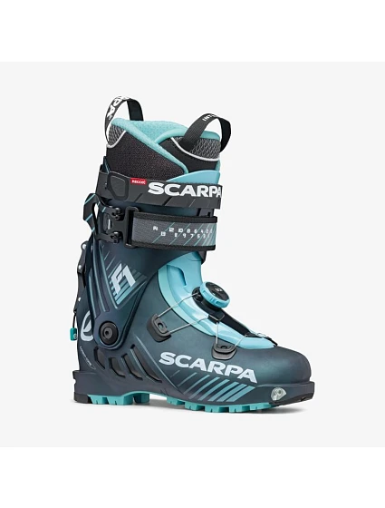 Dámské skialpinistické boty Scarpa F1 – antracit/aqua