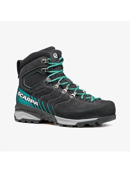 Dámské trekové boty Scarpa Mescalito TRK GTX – tropical green/dark anthracite