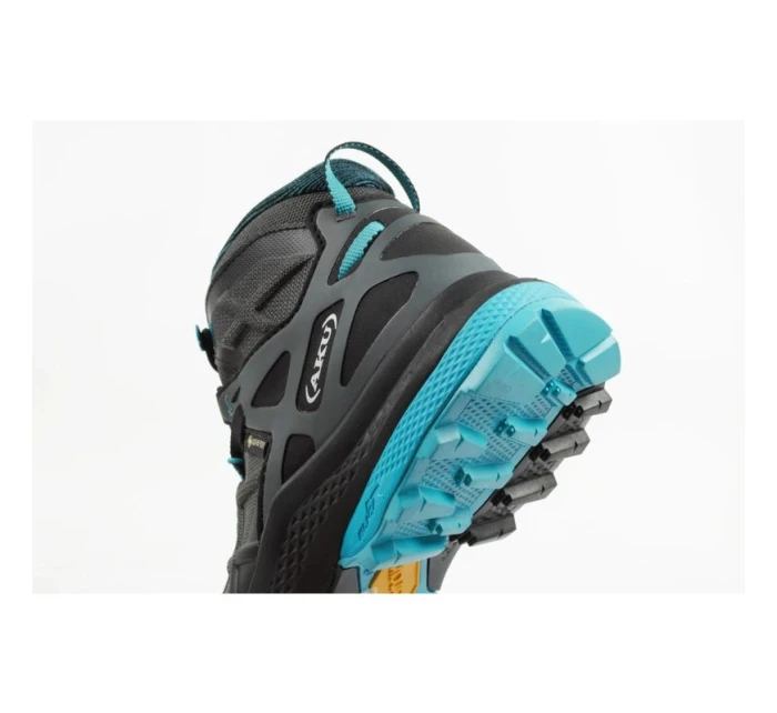 Dámska turistická obuv AKU Rocket Mid DFS GTX - black/turquoise Dámska turistická obuv AKU Rocket Mid DFS GTX - black/turquoise