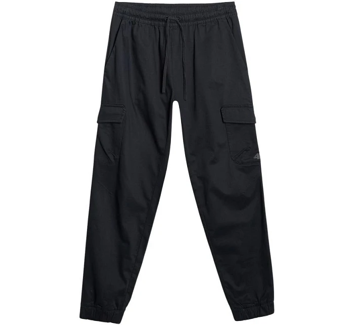 Pánské kalhoty CAS tmavě černé WAW25TTRO 20S model 21391728 - 4F Pánské kalhoty CAS tmavě černé WAW25TTRO 20S model 21391728 - 4F