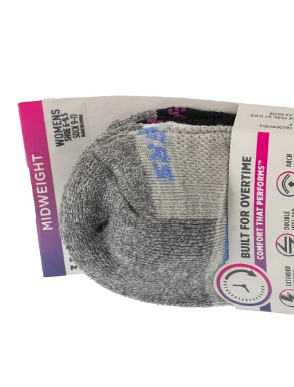 3pk Work Dámské ponožky Grey Jedna velikost model 22375312 - Skechers 3pk Work Dámské ponožky Grey Jedna velikost model 22375312 - Skechers