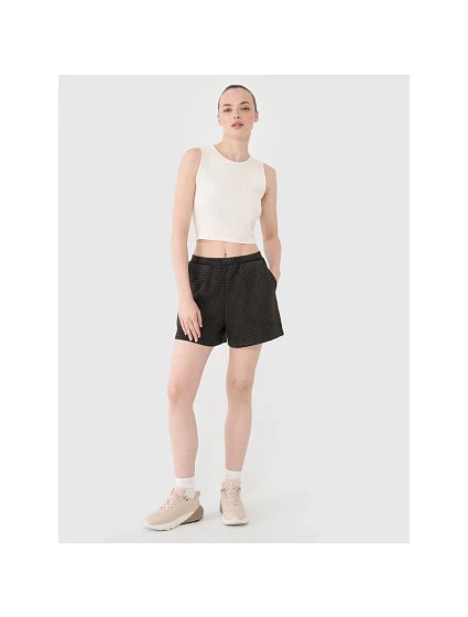 Dámské ležérní šortky z úpletu model 22375406 - 4F Dámské ležérní šortky z úpletu model 22375406 - 4F