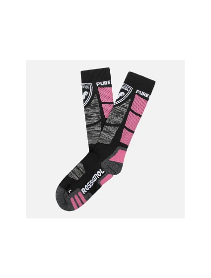 Rossignol W Pure Elite Ponožky růžové Rossignol W Pure Elite Ponožky růžové