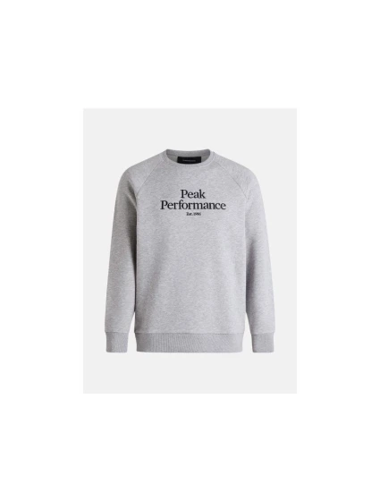 Mikina Peak Performance M Original Crew grey Mikina Peak Performance M Original Crew grey