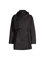 CASALL Škandinávsky plášť do dažďa Black