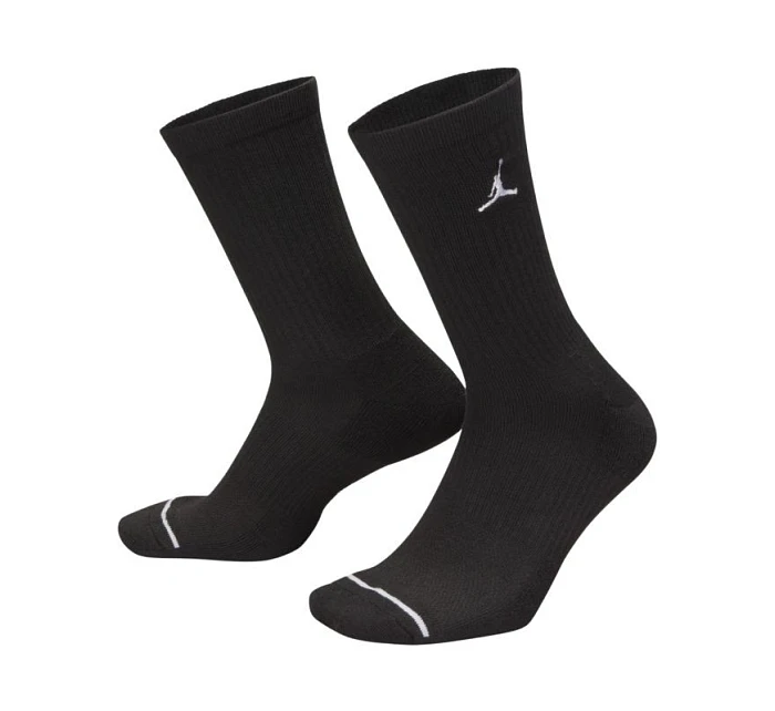 Jordan Everyday Cushioned Crew Socks 6 párů černé model 21865920 010 - NIKE Jordan Everyday Cushioned Crew Socks 6 párů černé model 21865920 010 - NIKE