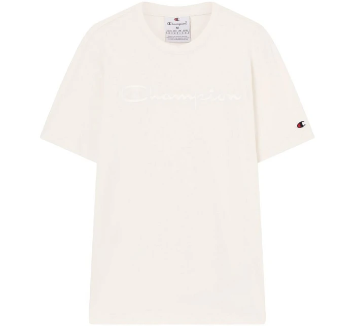 Pánské tričko SS Tee cream pánské model 21479813 - CHAMPION Pánské tričko SS Tee cream pánské model 21479813 - CHAMPION