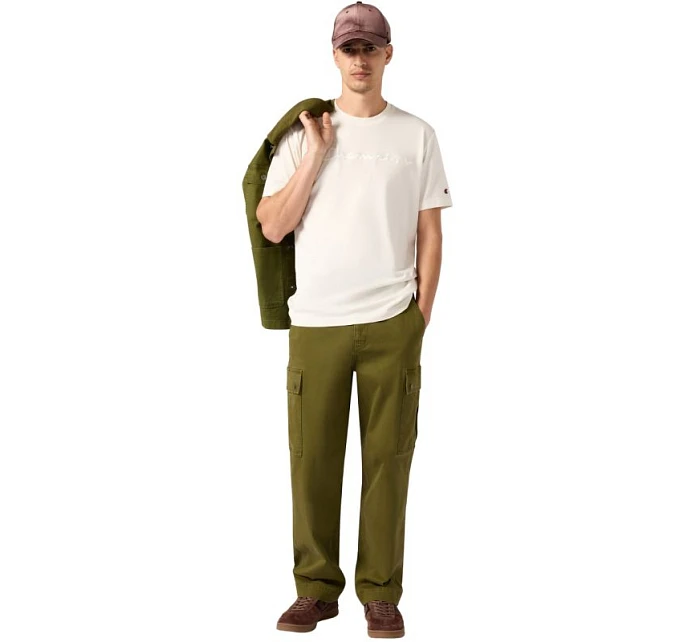 Pánské tričko SS Tee cream pánské model 21479813 - CHAMPION Pánské tričko SS Tee cream pánské model 21479813 - CHAMPION