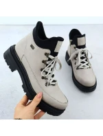 Dámské se zipem béžové model 21905914 - Rieker