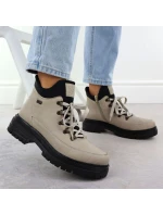 Dámské se zipem béžové model 21905914 - Rieker