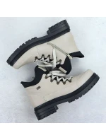 Dámské se zipem béžové model 21905914 - Rieker