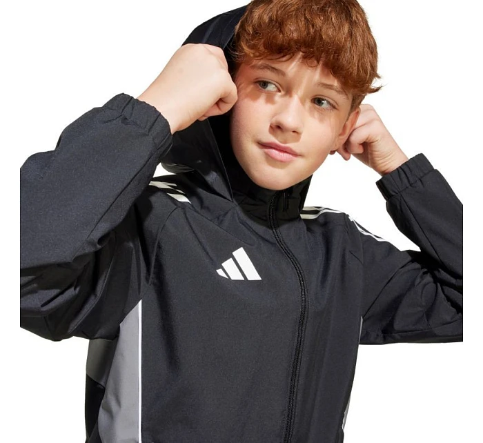 Detská bunda adidas Tiro 25 Competition All Weather black IW0448 Detská bunda adidas Tiro 25 Competition All Weather black IW0448
