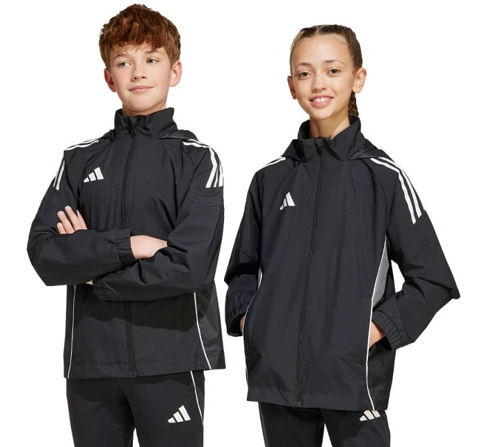 Detská bunda adidas Tiro 25 Competition All Weather black IW0448 Detská bunda adidas Tiro 25 Competition All Weather black IW0448