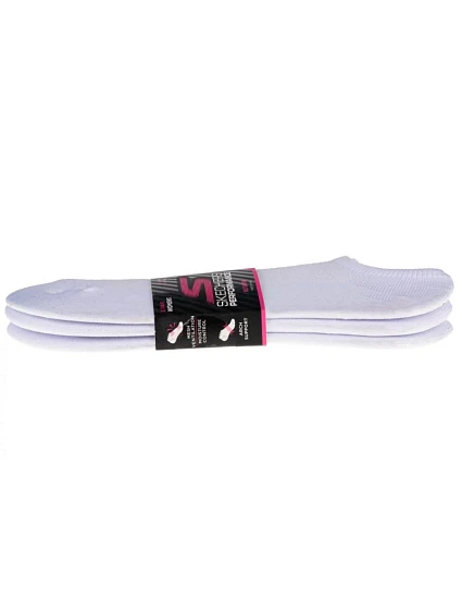 3pk dámské ponožky Super Stretch bílé model 22375562 - Skechers