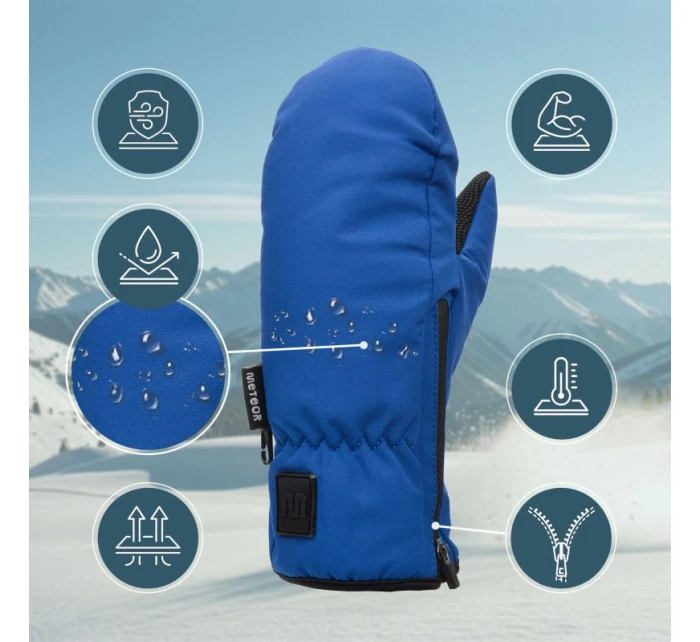 Zimné rukavice Meteor Orel XXS navy/black Zimné rukavice Meteor Orel XXS navy/black