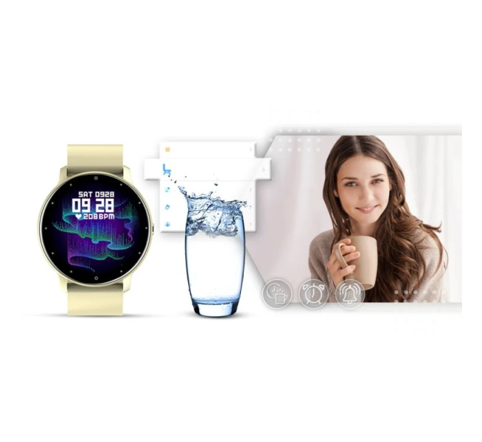 Chytré hodinky Ecru model 21804921 - Giewont Chytré hodinky Ecru model 21804921 - Giewont