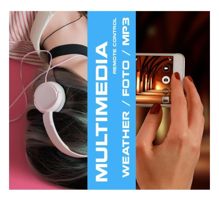 Chytré hodinky Black Metal + model 21804963 - RUBICON Chytré hodinky Black Metal + model 21804963 - RUBICON