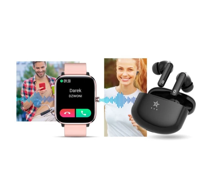 Bezdrátová sluchátka PRO Black model 21805381 - Giewont Bezdrátová sluchátka PRO Black model 21805381 - Giewont