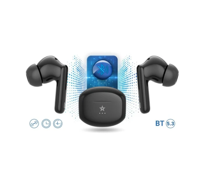 Bezdrátová sluchátka PRO Black model 21805381 - Giewont Bezdrátová sluchátka PRO Black model 21805381 - Giewont