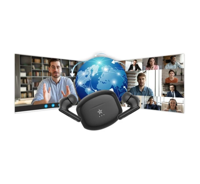 Bezdrátová sluchátka PRO Black model 21805381 - Giewont Bezdrátová sluchátka PRO Black model 21805381 - Giewont