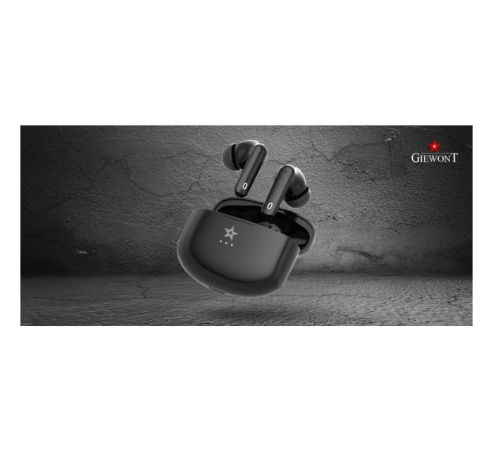 Bezdrátová sluchátka PRO Black model 21805381 - Giewont Bezdrátová sluchátka PRO Black model 21805381 - Giewont