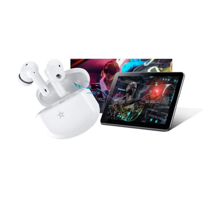 Bezdrátová sluchátka PRO White model 21805383 - Giewont Bezdrátová sluchátka PRO White model 21805383 - Giewont