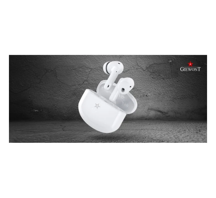 Bezdrátová sluchátka PRO White model 21805383 - Giewont Bezdrátová sluchátka PRO White model 21805383 - Giewont