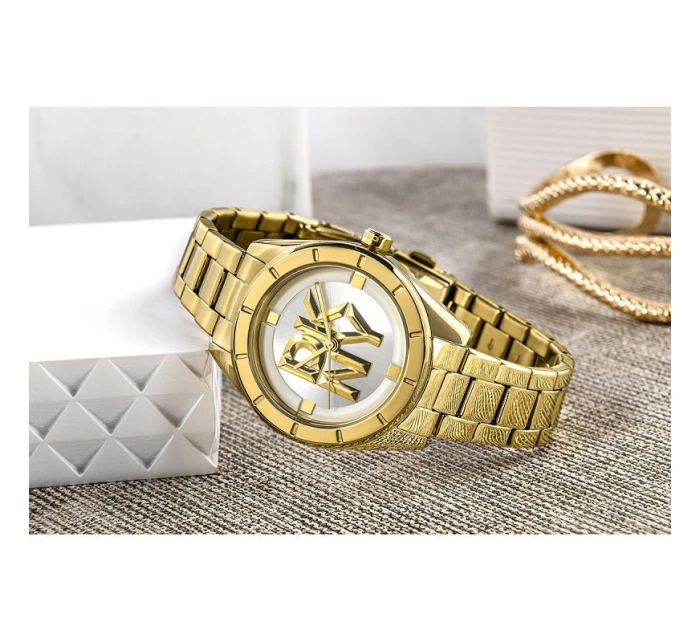 Midi Gold dámské hodinky + BOX model 21806465 - DKNY Midi Gold dámské hodinky + BOX model 21806465 - DKNY