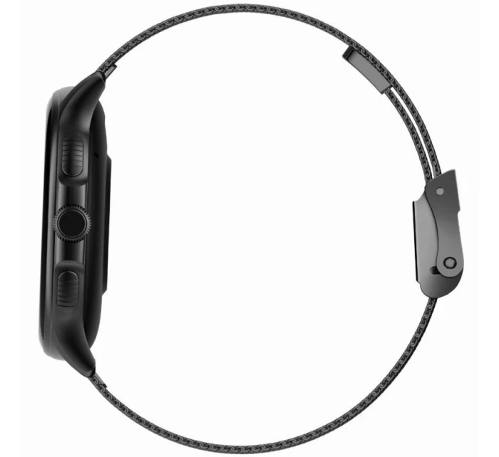 Dámské chytré hodinky Černý silikonový řemínek + černý náramek model 21806501 - Gravity Dámské chytré hodinky Černý silikonový řemínek + černý náramek model 21806501 - Gravity