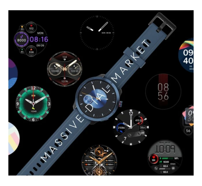 Pánské chytré hodinky Black model 21806583 - RUBICON Pánské chytré hodinky Black model 21806583 - RUBICON