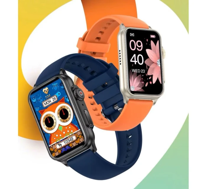 Dámské chytré hodinky Black model 21806589 - RUBICON Dámské chytré hodinky Black model 21806589 - RUBICON