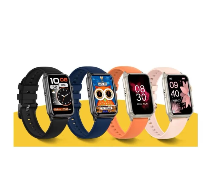 Dámské chytré hodinky Black model 21806589 - RUBICON Dámské chytré hodinky Black model 21806589 - RUBICON