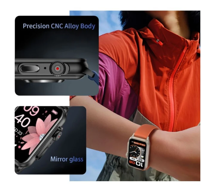 Dámské chytré hodinky Black model 21806589 - RUBICON Dámské chytré hodinky Black model 21806589 - RUBICON