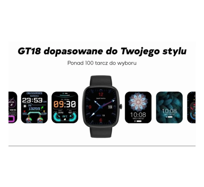 Dámské chytré hodinky béžový silikonový řemínek + černý řemínek model 21807107 - Gravity Dámské chytré hodinky béžový silikonový řemínek + černý řemínek model 21807107 - Gravity