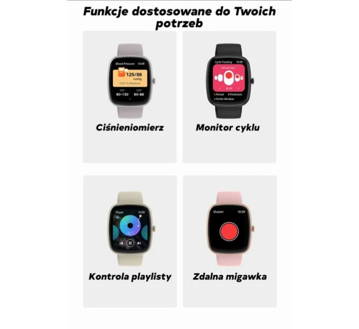 Dámské chytré hodinky béžový silikonový řemínek + černý řemínek model 21807107 - Gravity Dámské chytré hodinky béžový silikonový řemínek + černý řemínek model 21807107 - Gravity