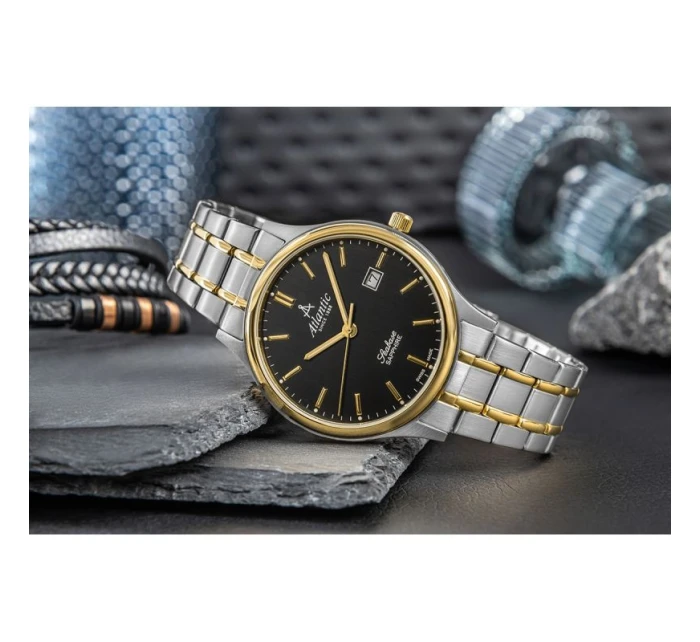 Pánske hodinky Atlantic Seabase 60348.43.61 + BOX Pánske hodinky Atlantic Seabase 60348.43.61 + BOX