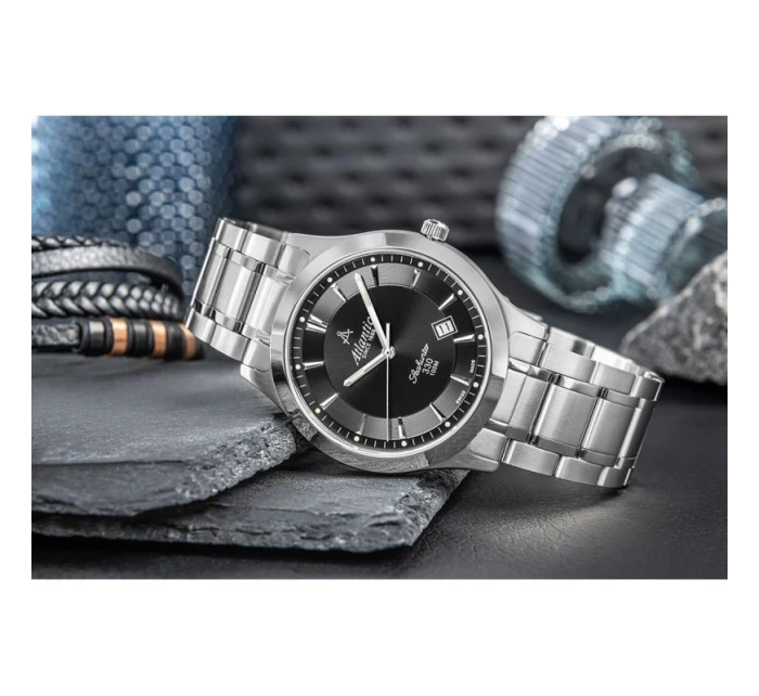 Pánské hodinky + BOX model 21807253 - Atlantic Pánské hodinky + BOX model 21807253 - Atlantic