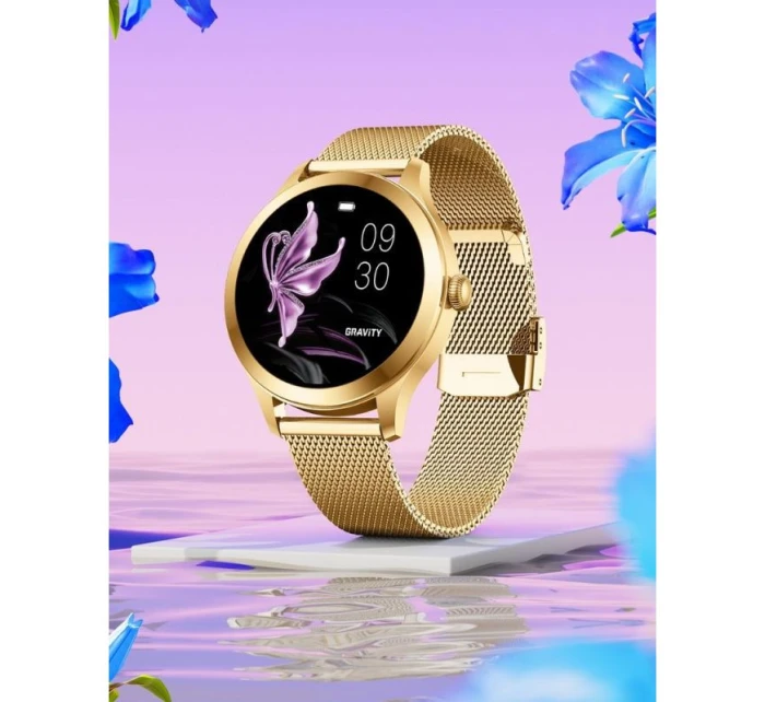 Chytré hodinky Pink Gold 2 Stripes model 21807429 PRO - Gravity Chytré hodinky Pink Gold 2 Stripes model 21807429 PRO - Gravity