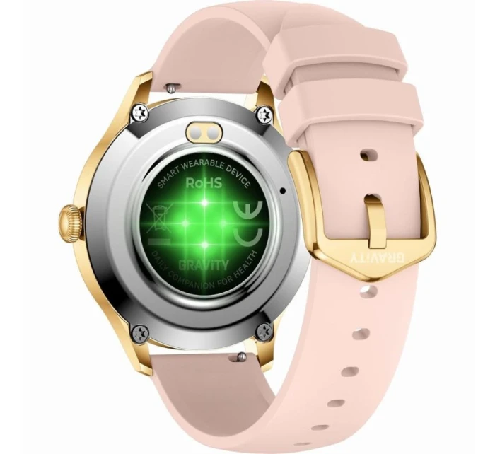 Chytré hodinky Pink Gold 2 Stripes model 21807429 PRO - Gravity Chytré hodinky Pink Gold 2 Stripes model 21807429 PRO - Gravity