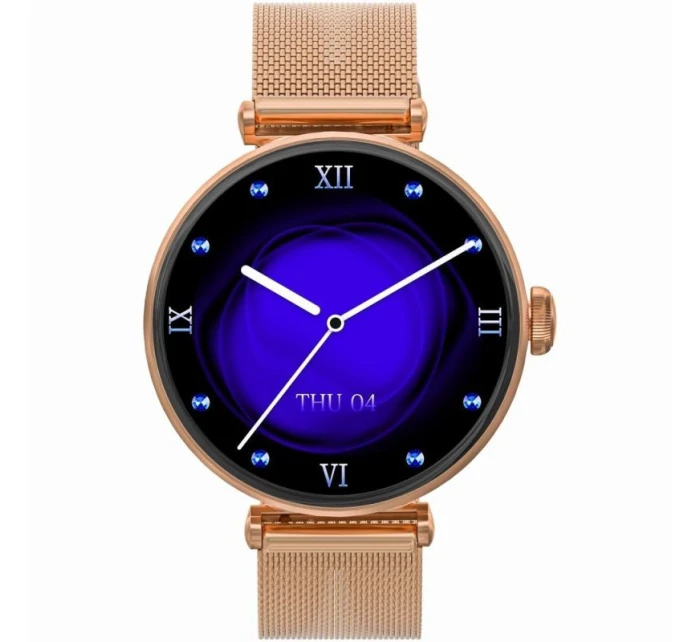 Chytré hodinky Rose Gold Pink 2 Stripes model 21807431 - Gravity Chytré hodinky Rose Gold Pink 2 Stripes model 21807431 - Gravity