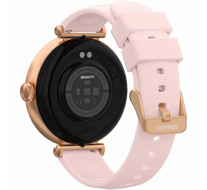 Chytré hodinky Rose Gold Pink 2 Stripes model 21807431 - Gravity Chytré hodinky Rose Gold Pink 2 Stripes model 21807431 - Gravity