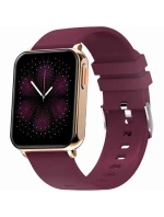 Chytré hodinky Pink Gold Maroon 2 Stripes model 21807467 - Gravity